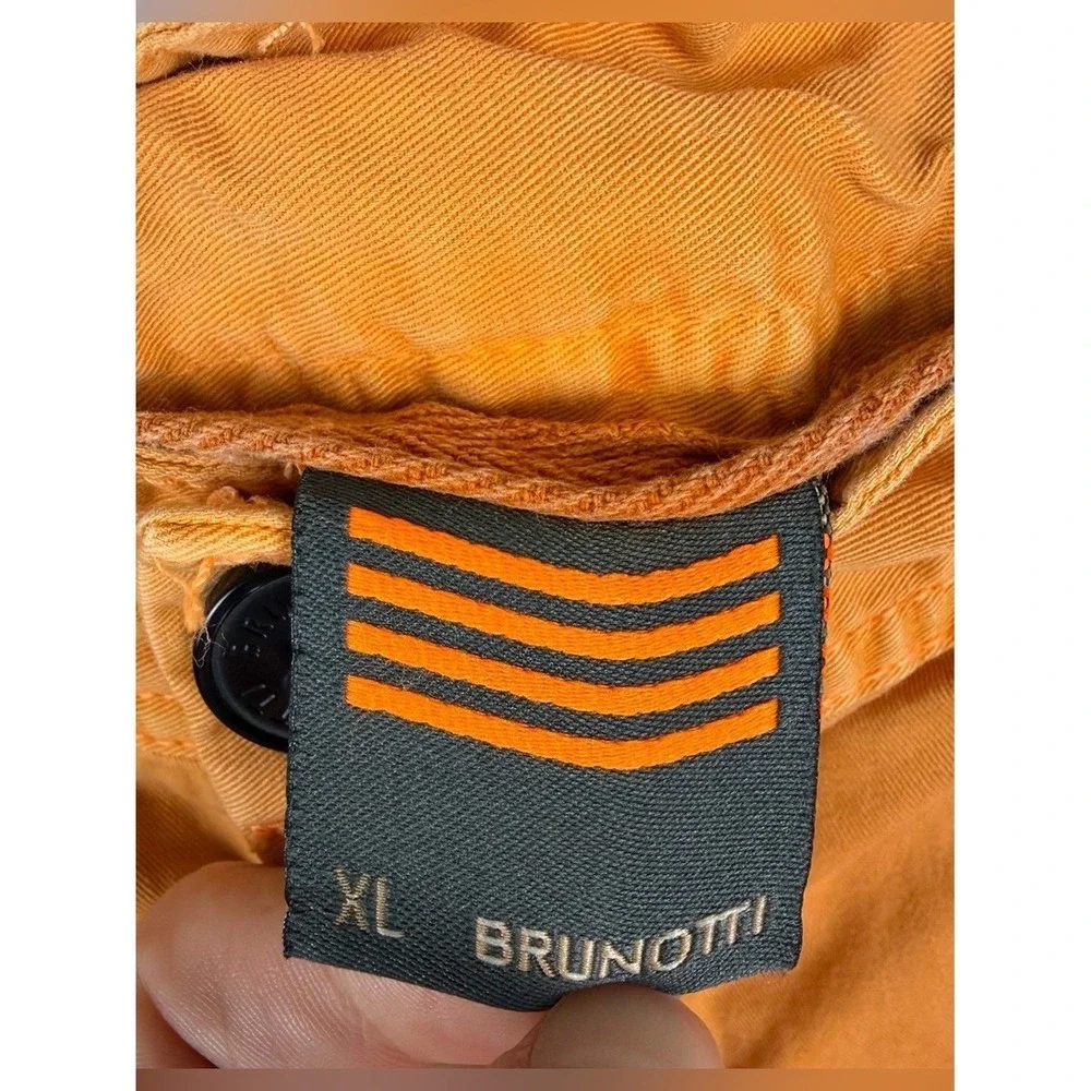 Brunotti Orange Cargo Shorts Men's XL Utility Outdoor 10